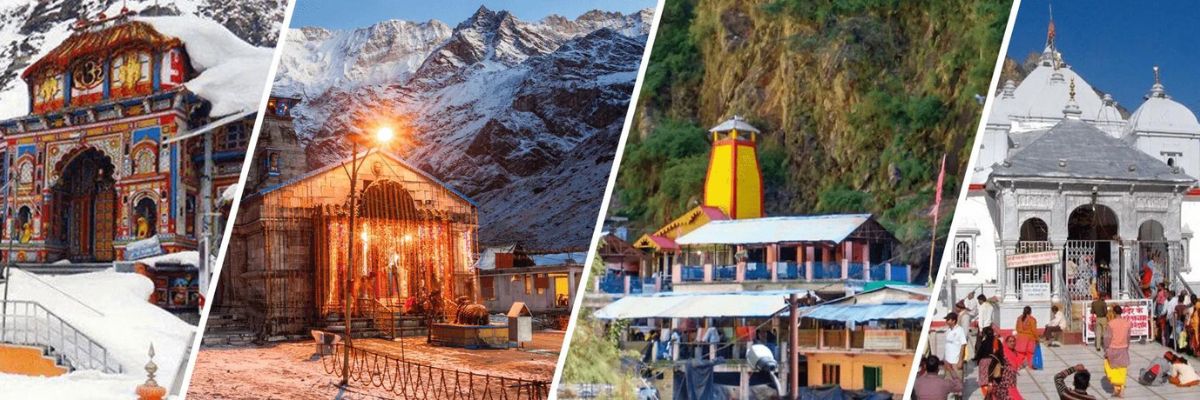 YAMUNOTRI - GANGOTRI - KEDARNATH - BADRINATH